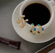 Riviera Stone Hoops