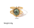 Jade Affair Ring